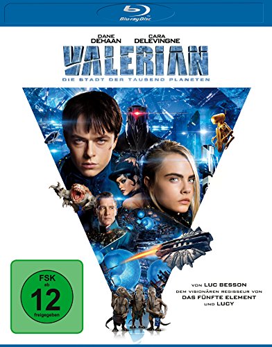 blu ray valerian die stadt der tausend planeten