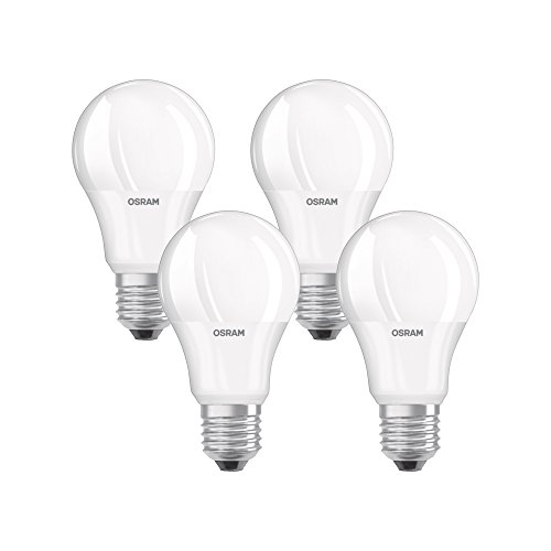 osram led lampe e27 60 watt ersetzt matt warmweiß 2700 kelvin 4er pack