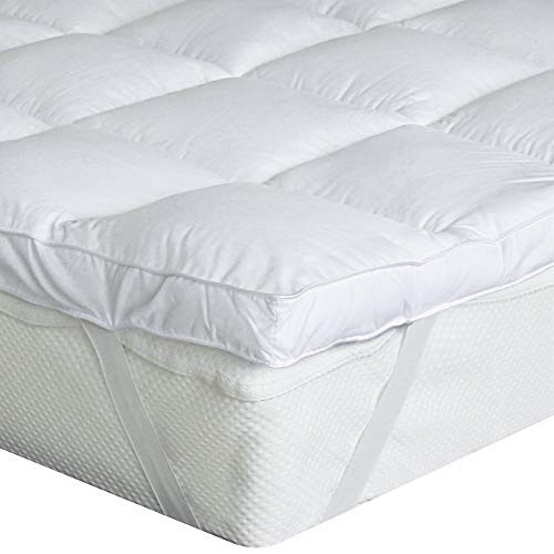 Bedecor Matratzenauflage 90 x 200 cm, Ultra-weich, Mikrofaser Polyester, atmungsaktiv