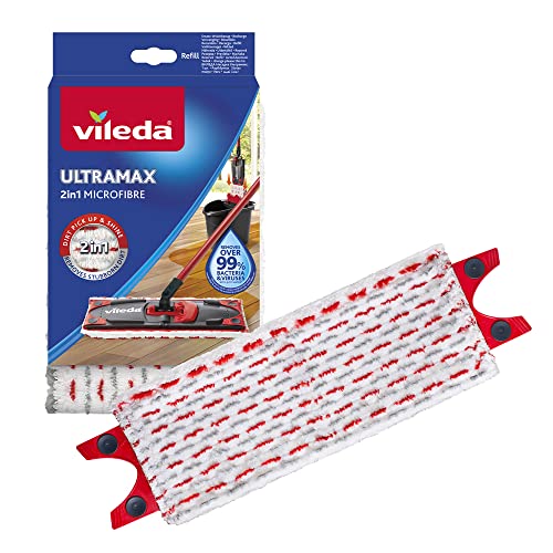 Vileda Ultramax bodenwischer ersatzbezug aus mikrofasern für hartböden, 1er pack