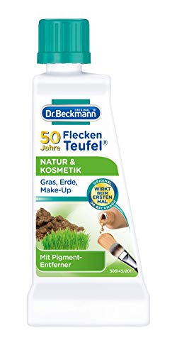 dr. beckmann fleckenteufel spezialfleckentferner für gras, erde, make-up 50 ml