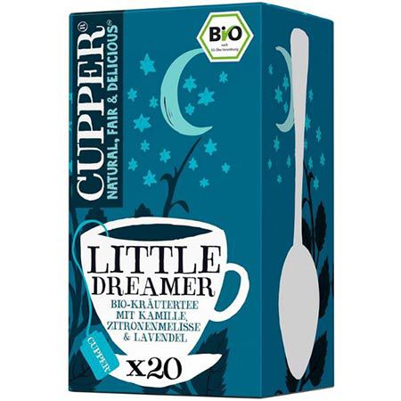 cupper little dreamer bio kräutertee 20er pack ab 1,79 euro statt 3 euro