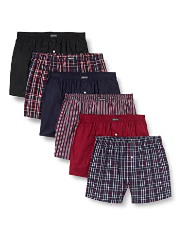 Lower East Boxershorts Herren 10er Pack 100% Baumwolle Unterhosen für Männer
