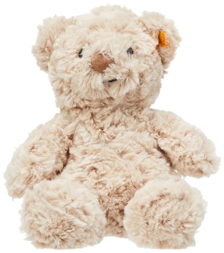 steiff honey teddybär hellgrau 18 cm - flauschiger plüsch teddy grau