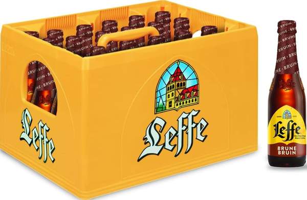 leffe abteibier brune 24 x 0,33 l aus belgien, preis ab 25,64