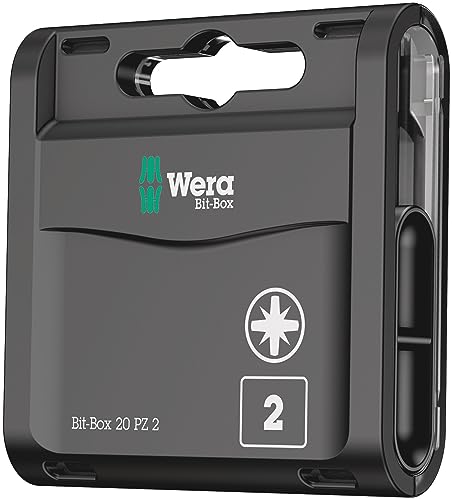 Wera Bit-Sortiment 20-teilig, Bit-Box 05057760001, 20 PZ 2