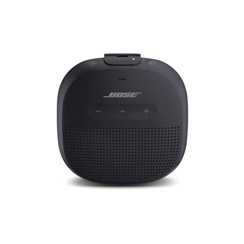 bose soundlink micro bluetooth lautsprecher, klein, tragbar, wasserdicht, schwarz