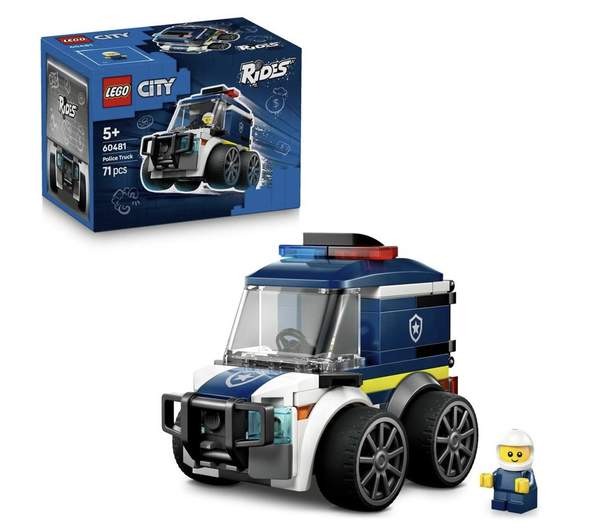 LEGO City Polizei-Truck 60481, 71 Teile, ab 5 Jahre