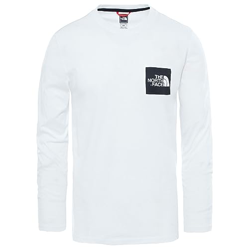 the north face t-shirt weiß nf0a37ft gr. s für herren