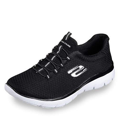 Produktbild: skechers damen sneaker summits top player schwarz weiß 41 eu