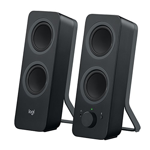 logitech z207 stereo bluetooth lautsprecher, kabellos, 10 watt, 3,5 mm, schwarz