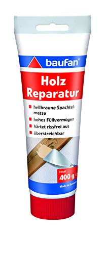 Baufan Holzreparaturpaste 400 g, natural brown, für Holzfehler und Risse