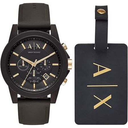 armani exchange herren chronograph 45mm günstig für 94 statt 130