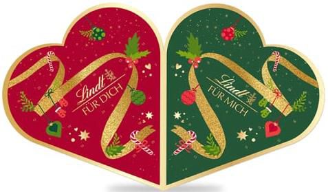 lindt adventskalender pärchen 2024 für 29,99 euro statt 43 euro