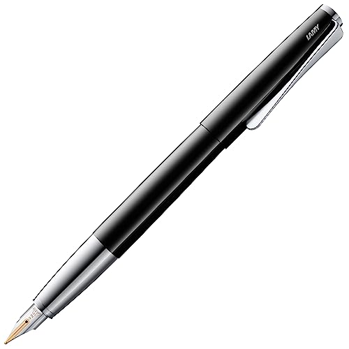 lamy studio füller pianoblack mit tintenpatrone t 10 blau