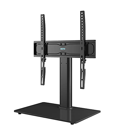 tv standfuß bontec höhenverstellbar für 26-55 zoll tv bis 40kg, max vesa 400x400 mm