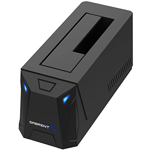 sabrent dockingstation für 2,5" 3,5" sata hdd ssd usb a 5gbps, uasp unterstützung