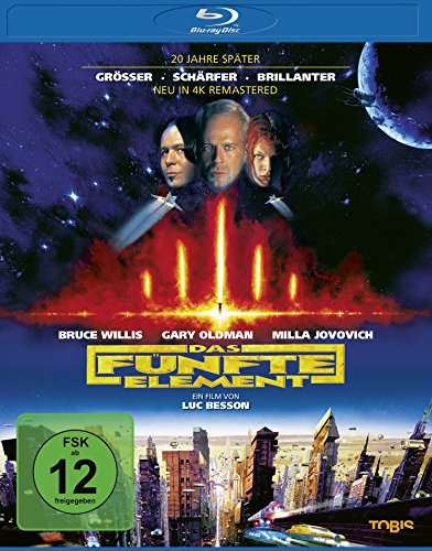 fünfte element blu-ray 6,97, 4k blu-ray 14,47 - bruce willis