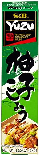 S&B Yuzupaste Original japanische Zitronenpaste, 43 Gramm