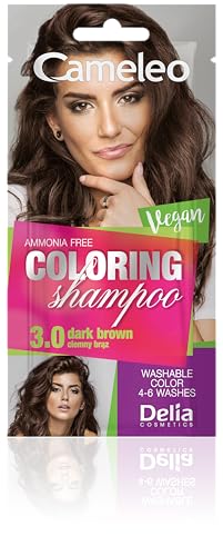 Cameleo tönungsshampoo dark brown - schnelle farbauffrischung für haare