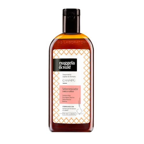 nuggela & sul shampoo für fettiges haar, sebumregulierend, 250 ml