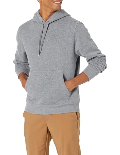 Produktbild: amazon essentials herren sweatshirt pullover kapuze grau meliert groß m