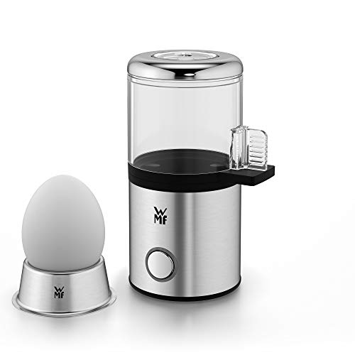 Produktbild: wmf kitchenminis eierkocher 1-ei mit eierbecher, cromargan matt, platzsparend, 56 w