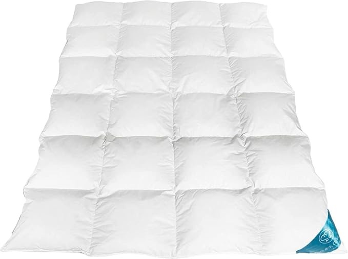 Daunendecke 135x200 cm, Extra Warm, Gänsedaunen, Öko-Tex, 1600g