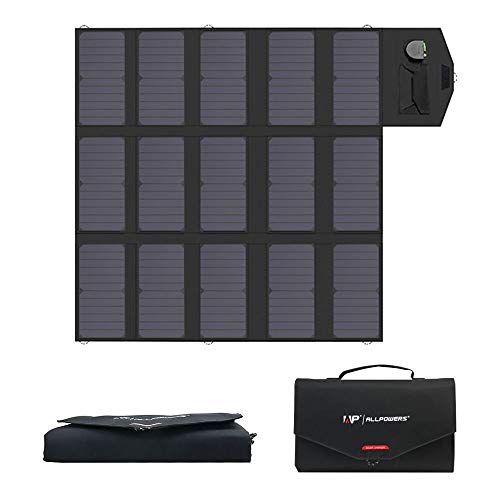 allpowers 100w faltbares solarpanel für camping, reisen und garten