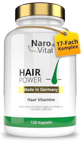 haarmittel mit biotin zink selen und hirse-extrakt 120 kapseln für haar und bart