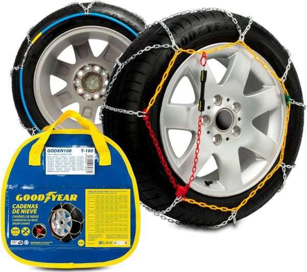 goodyear metall schneeketten 2 x 9mm für auto größe 100 für 30,34