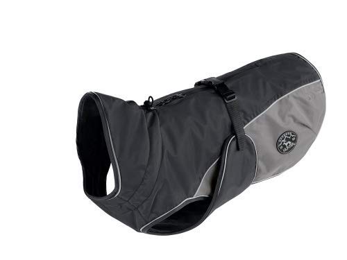 hunter hundemantel uppsala cozy anthrazit grau wasserabweisend Größe 40