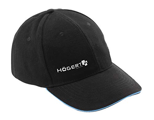 högert Technik schirmmütze schwarz baumwolle universalgröße 57-61 cm HT5K186