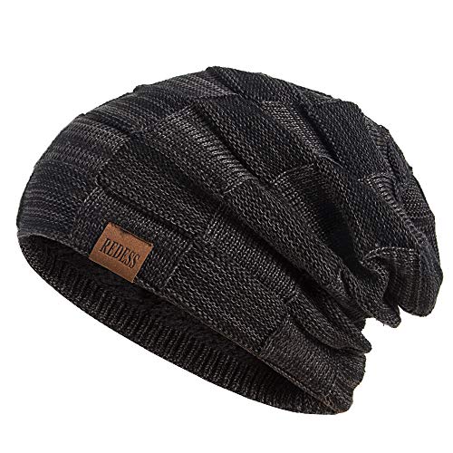 redess beanie mütze herren damen winter warm strick slouchy dicke skullcap