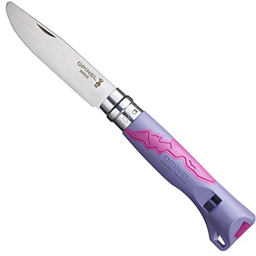 Opinel Kindermesser No7 Junior Outdoor, sicher für Kinder