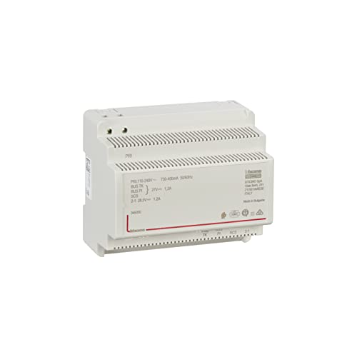 bticino reiheneinbau-netzgerät 2-draht für türsprechanlagen 230 VAC 3 bus-anschlüsse 6 TE DIN
