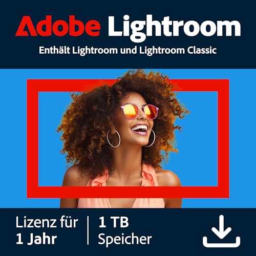 Produktbild: adobe lightroom 1 jahr 1tb pc mac nutzungsrecht