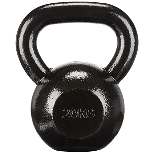 kettlebell aus gusseisen, amazon basics, 4-32 kg, langlebig und vielseitig