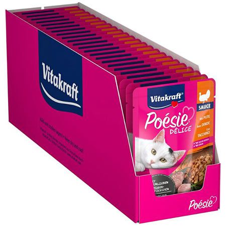 vitakraft posie dlice katzenfutter 23er pack mit pute ab 8,10