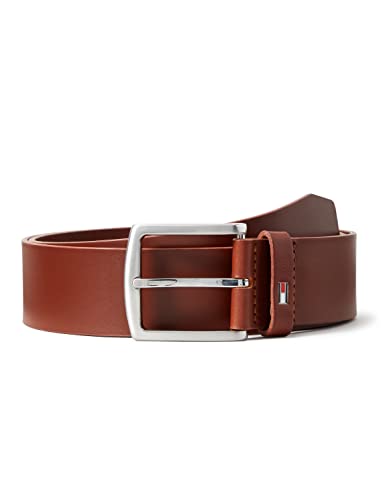 Tommy Hilfiger Ledergürtel NEW DENTON 4 cm dunkelbraun