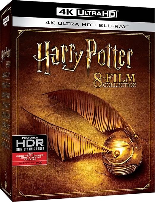 Produktbild: harry potter 1-8 travel art edition 4k blu-ray deutscher ton, heiligtümer des todes 2