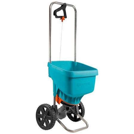gardena streuwagen xl 18l universalstreuer für garten und rasen 69,99