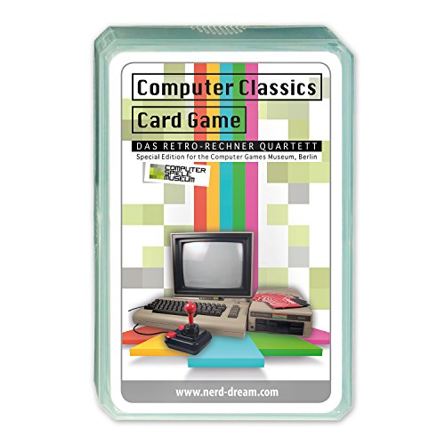 retro rechner quartett | c64 und atari im duel - computer classics kartenspiel