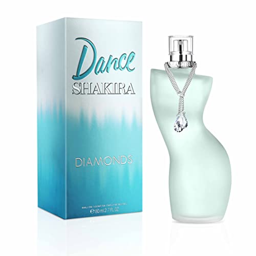 shakira dance diamonds eau de toilette für damen, blumig-fruchtige noten, 80 ml