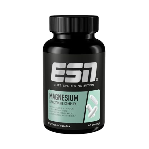 esn magnesium kapseln 120 stück 300 mg magnesiumbisglycinat bioverfügbar made in germany