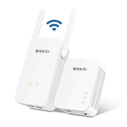 Tenda PH5 wlan powerline adapter mit kamera für IPTV und Xbox, weiß