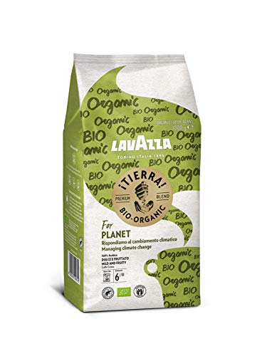 lavazza kaffee bohnen 100 % bio-arabica tierra for planet 1kg packung