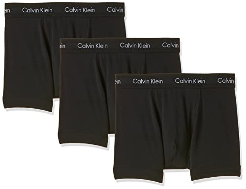 calvin klein herren 3er-pack hüft-shorts cotton stretch mittlere taille mehrfarbig m