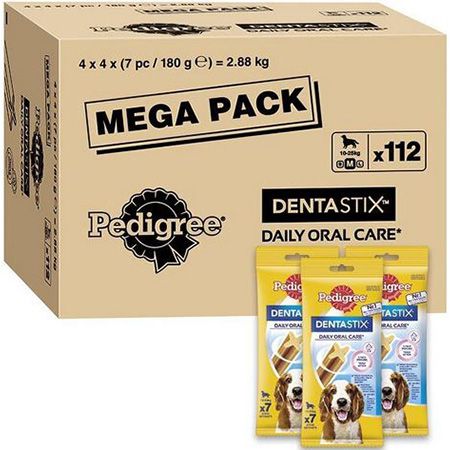 pedigree dentastix 112er pack daily oral care für hunde ab 16,28 euro