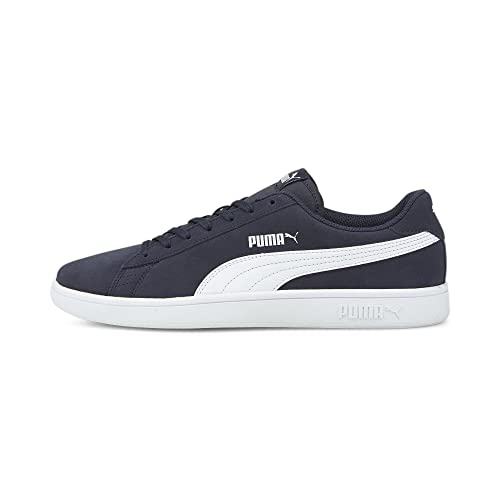 puma sneaker smash v2 unisex, peacoat puma white, 47 eu